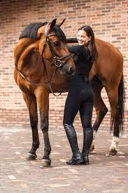 Horze Eliza FG Breeches Ladies Black