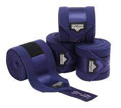 LeMieux Loire Satin Polo Bandages Ink Blue