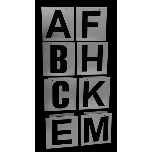 Dressage Letters over the Fence - Aitken's Saddlery