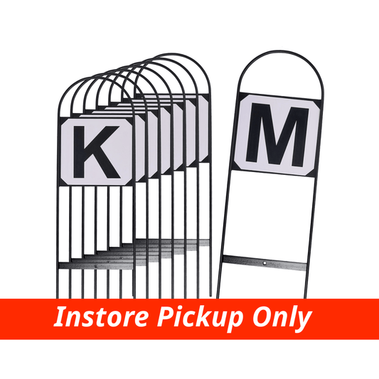 Dressage Markers Set of 8 with wire Frame - Aitken's Saddlery