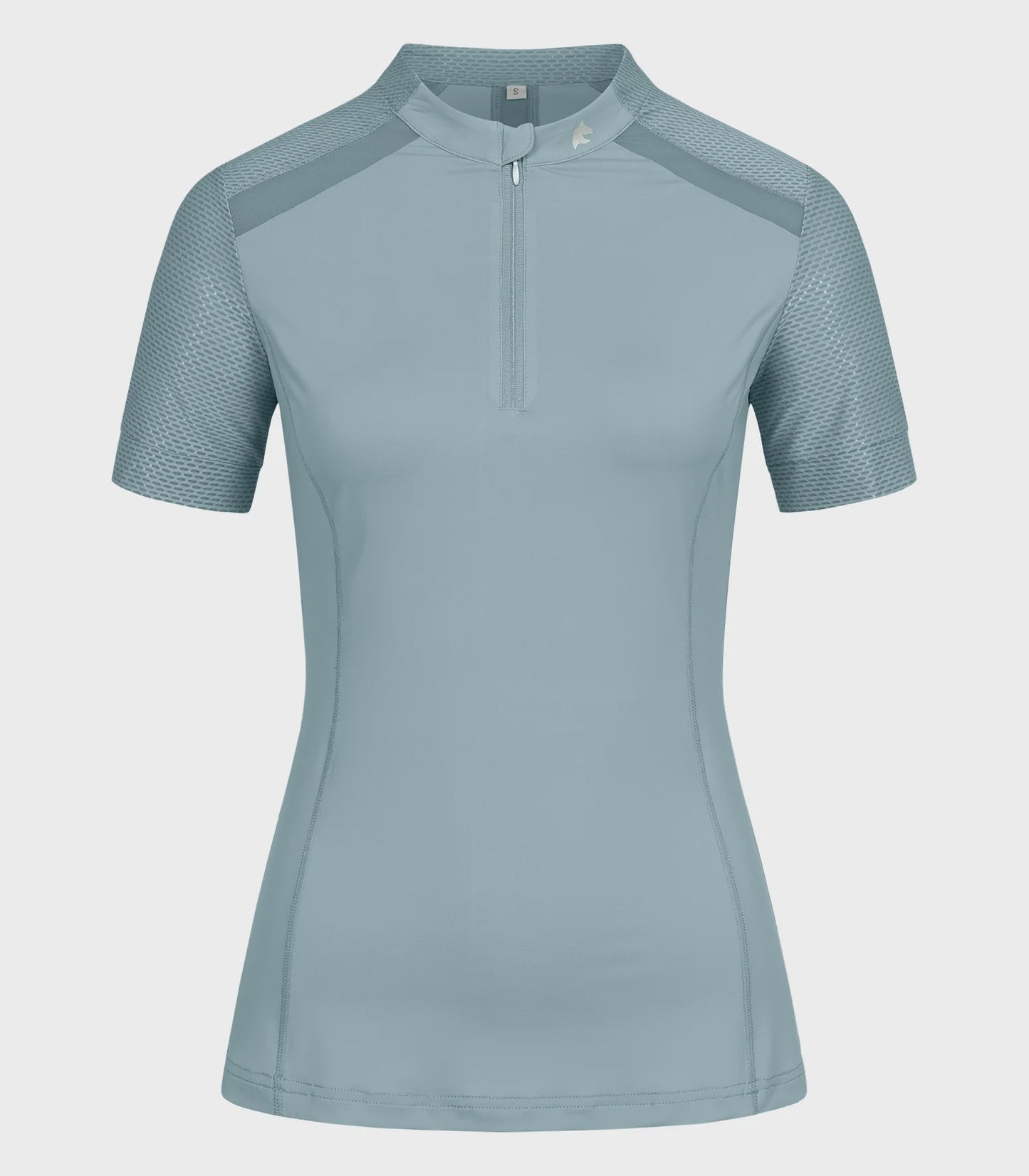 ELT Nancy Technical Riding T-Shirt Alpine Blue - Aitken's Saddlery