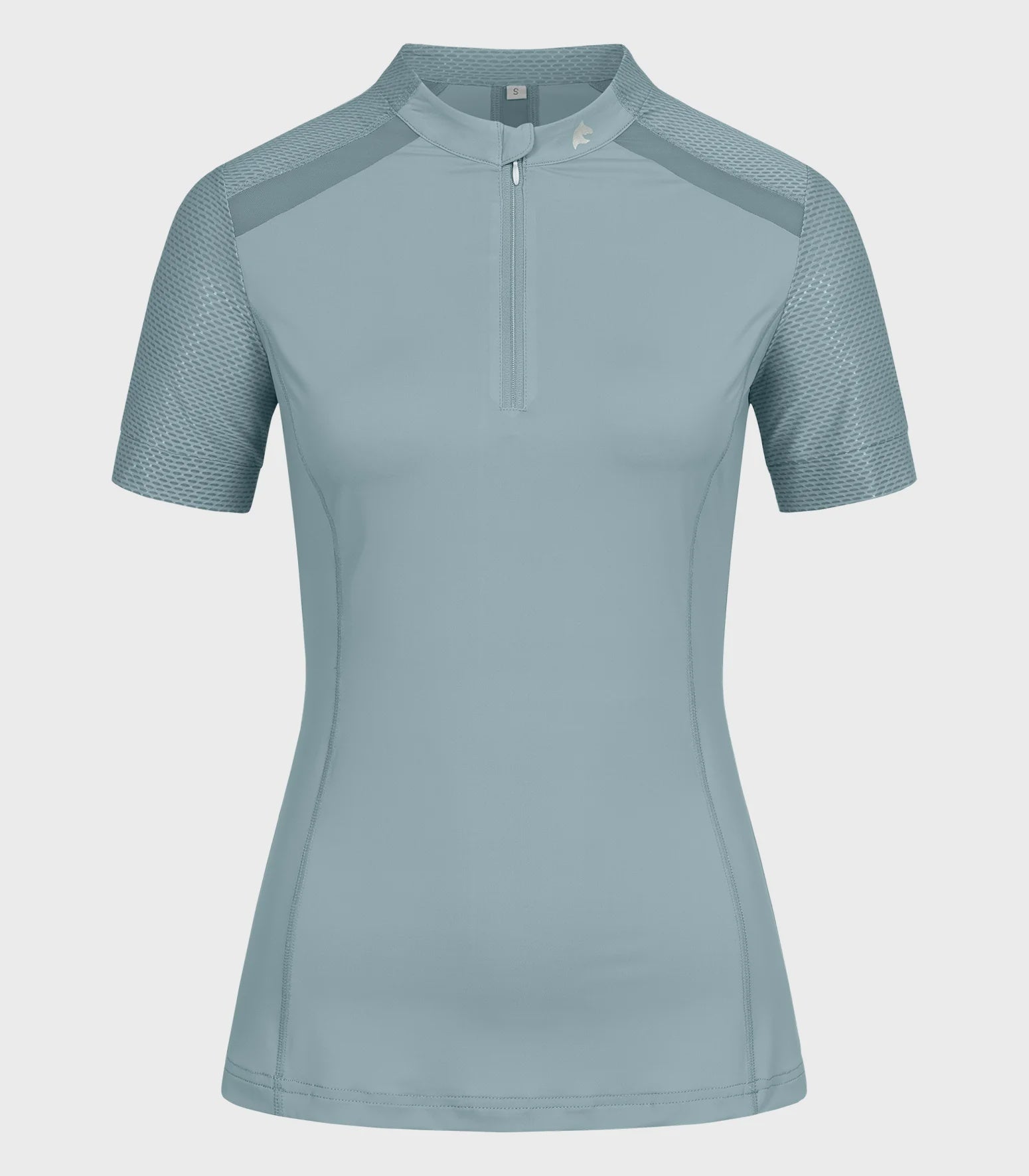 ELT Nancy Technical Riding T-Shirt Alpine Blue - Aitken's Saddlery