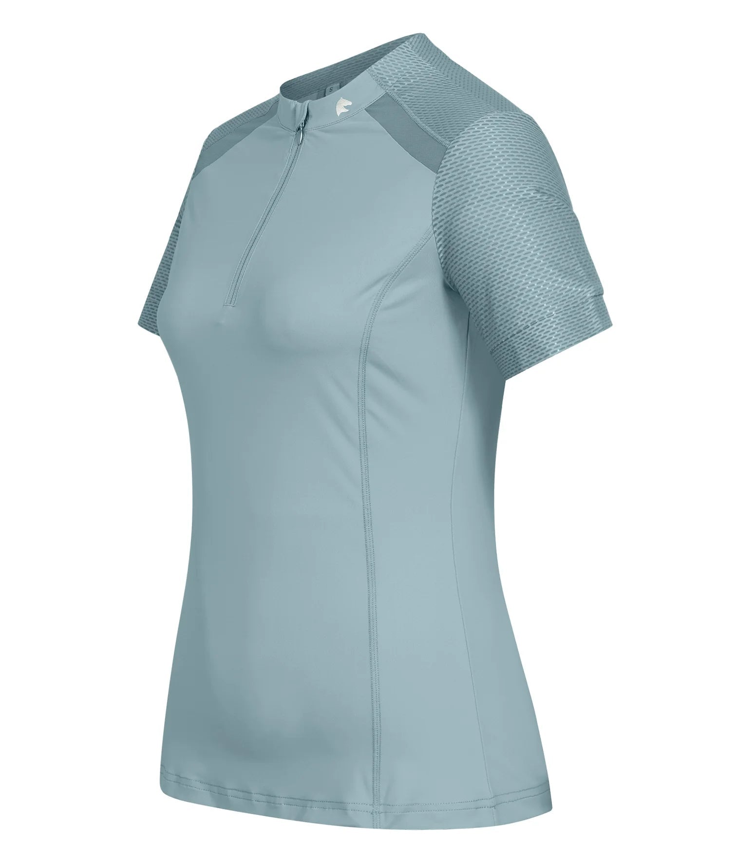 ELT Nancy Technical Riding T-Shirt Alpine Blue - Aitken's Saddlery