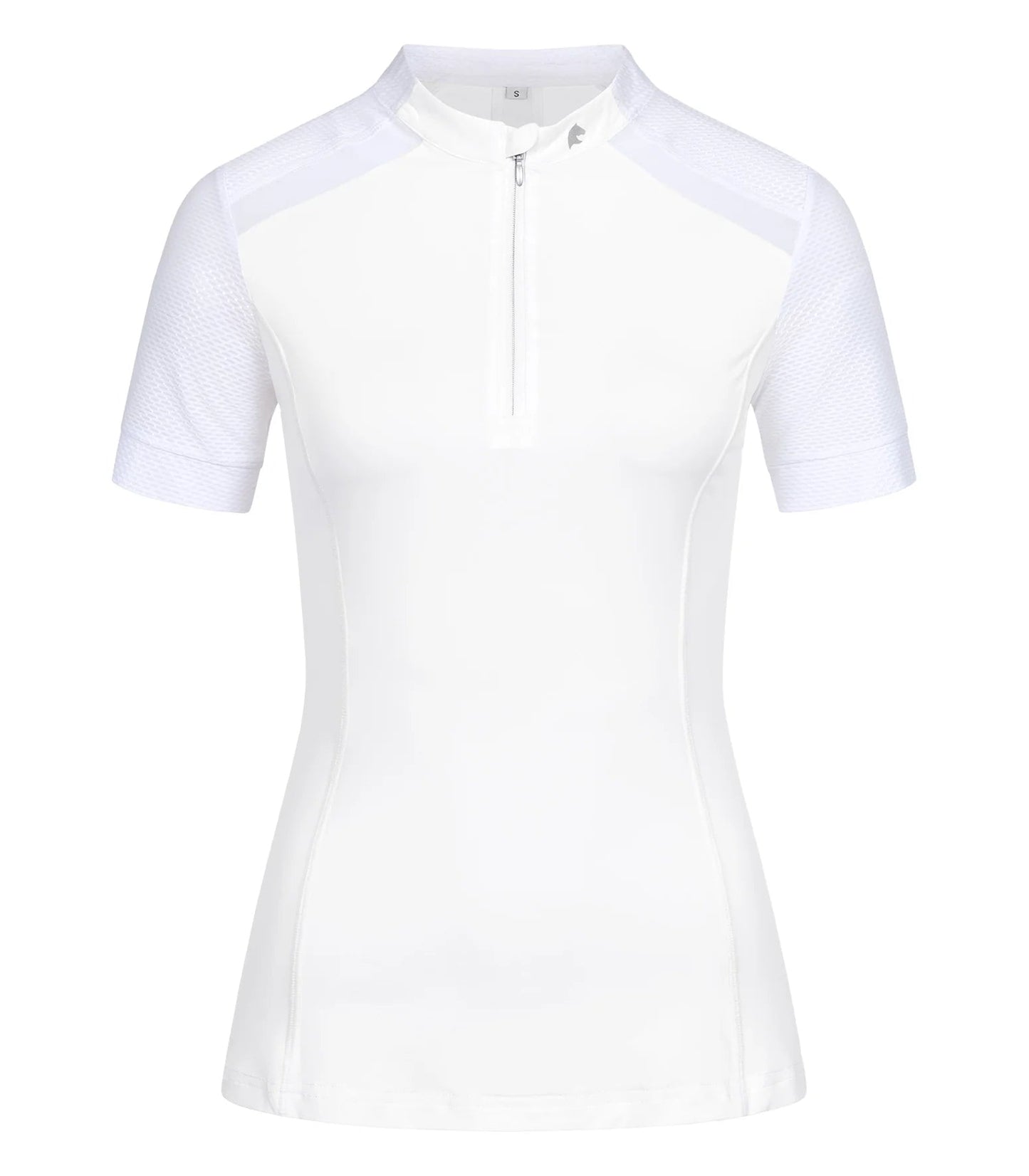 Elt Nancy Technical Riding T-Shirt White - Aitken's Saddlery