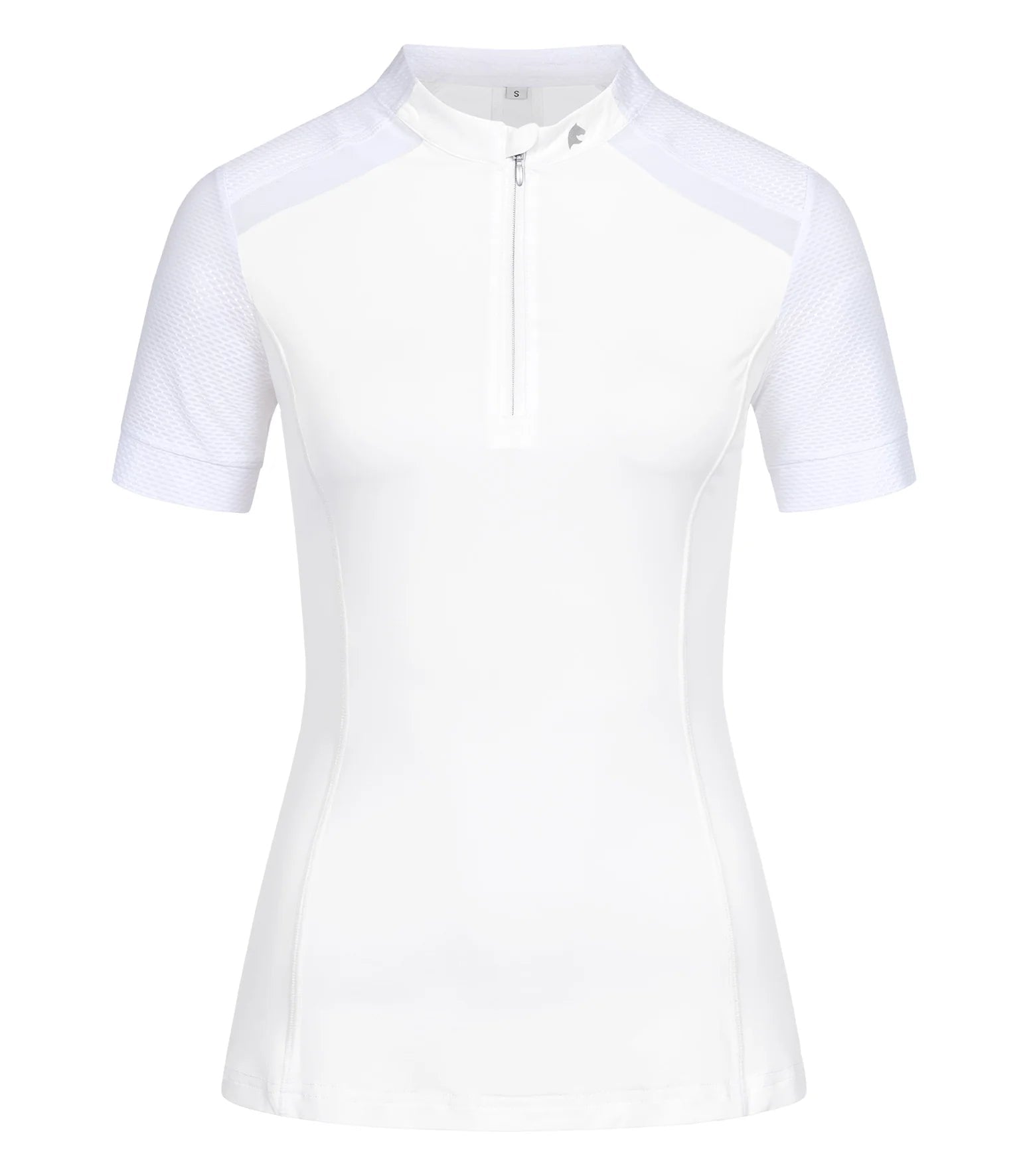 Elt Nancy Technical Riding T-Shirt White - Aitken's Saddlery