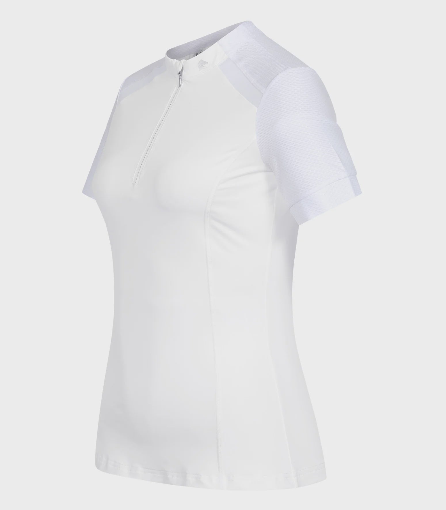 Elt Nancy Technical Riding T-Shirt White - Aitken's Saddlery