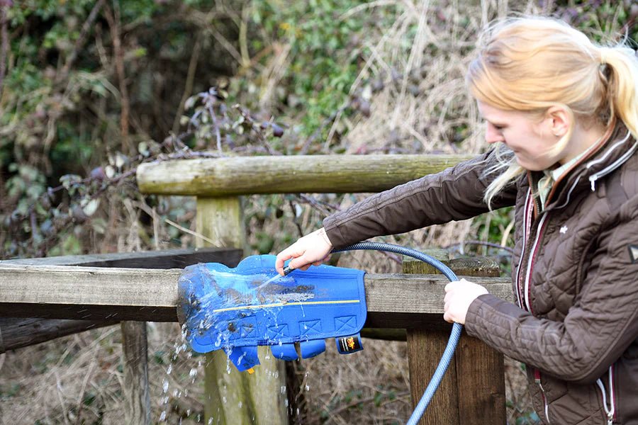 Equi Chaps Close Contact with Yellow Stripe - Aitken's Saddlery