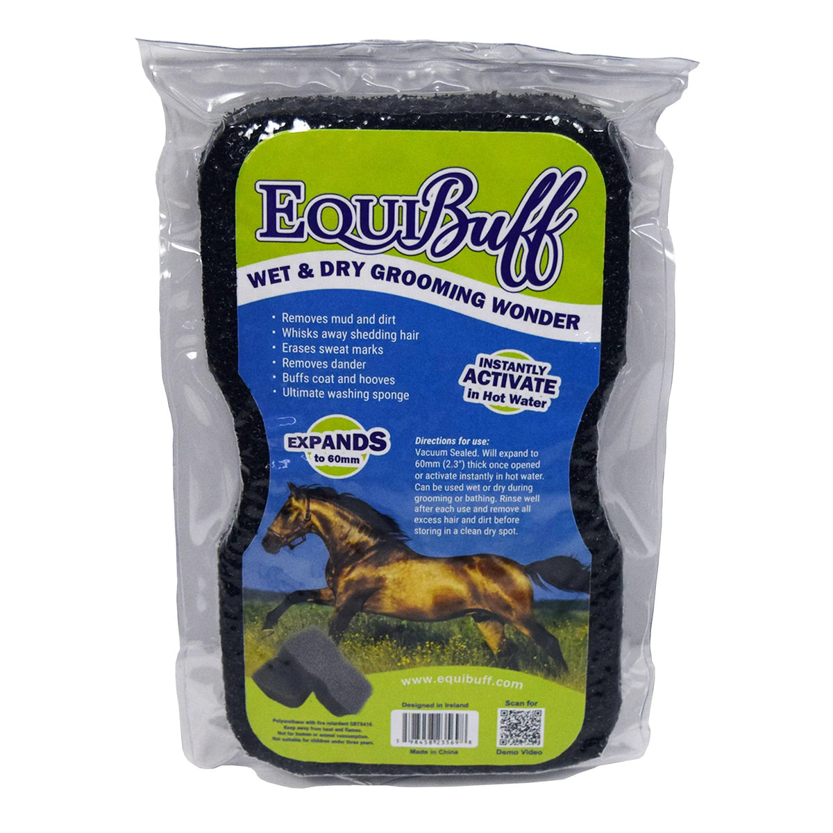 Equibuff Grooming Sponge - Aitken's Saddlery