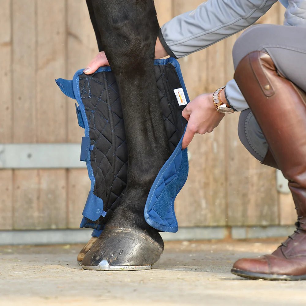 Equilibrium Equi-Chaps Stable Boots Navy - Aitken's Saddlery