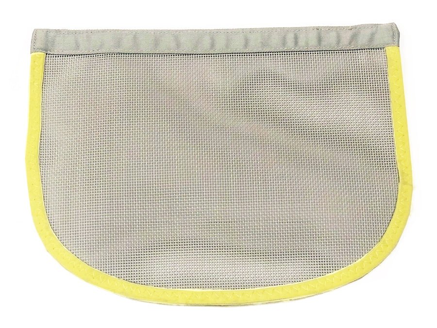 Equilibrium Field Relief Detachable Nose Piece Grey with Yellow - Aitken's Saddlery