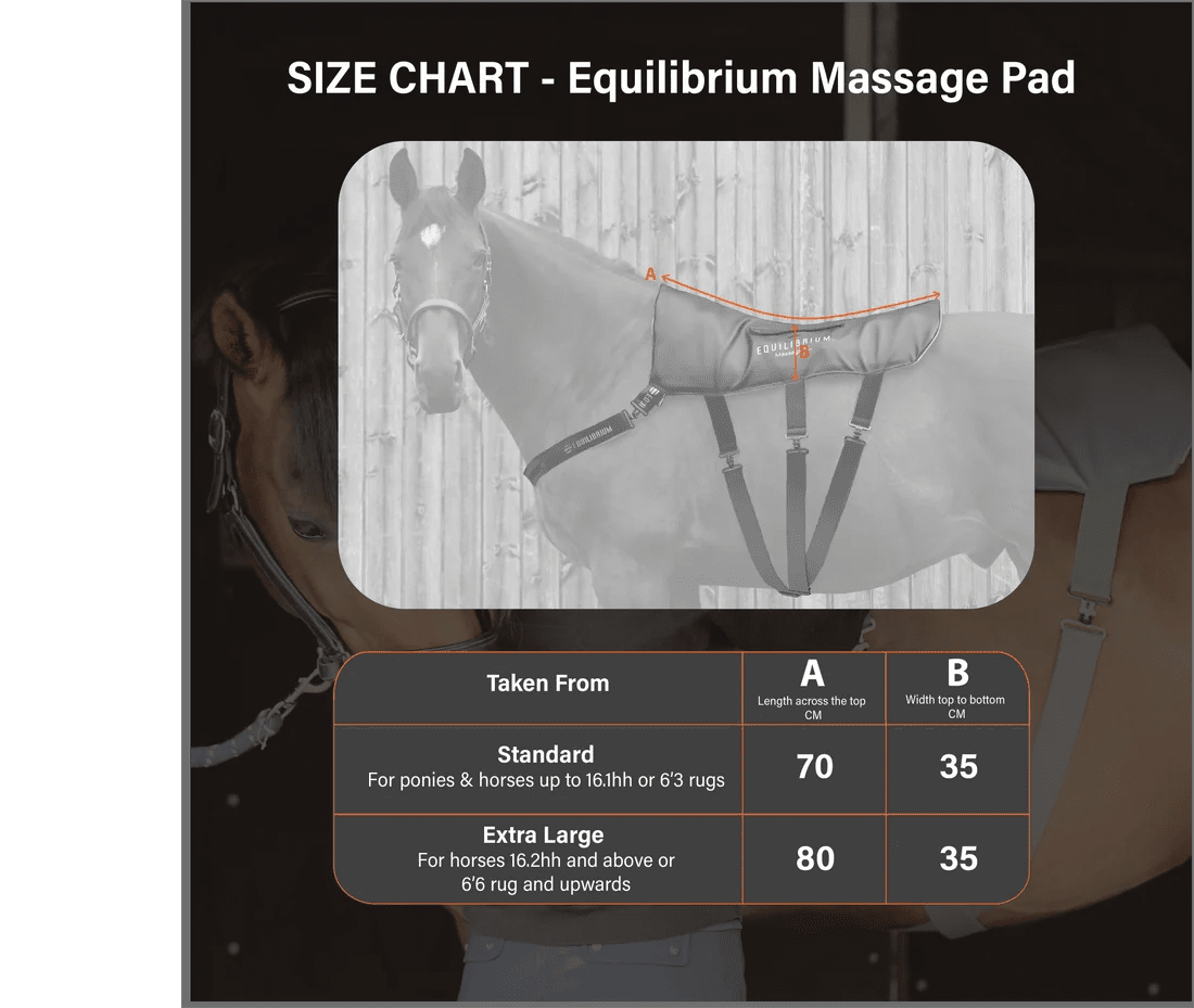 Equilibrium Massage Pad Grey - Aitken's Saddlery