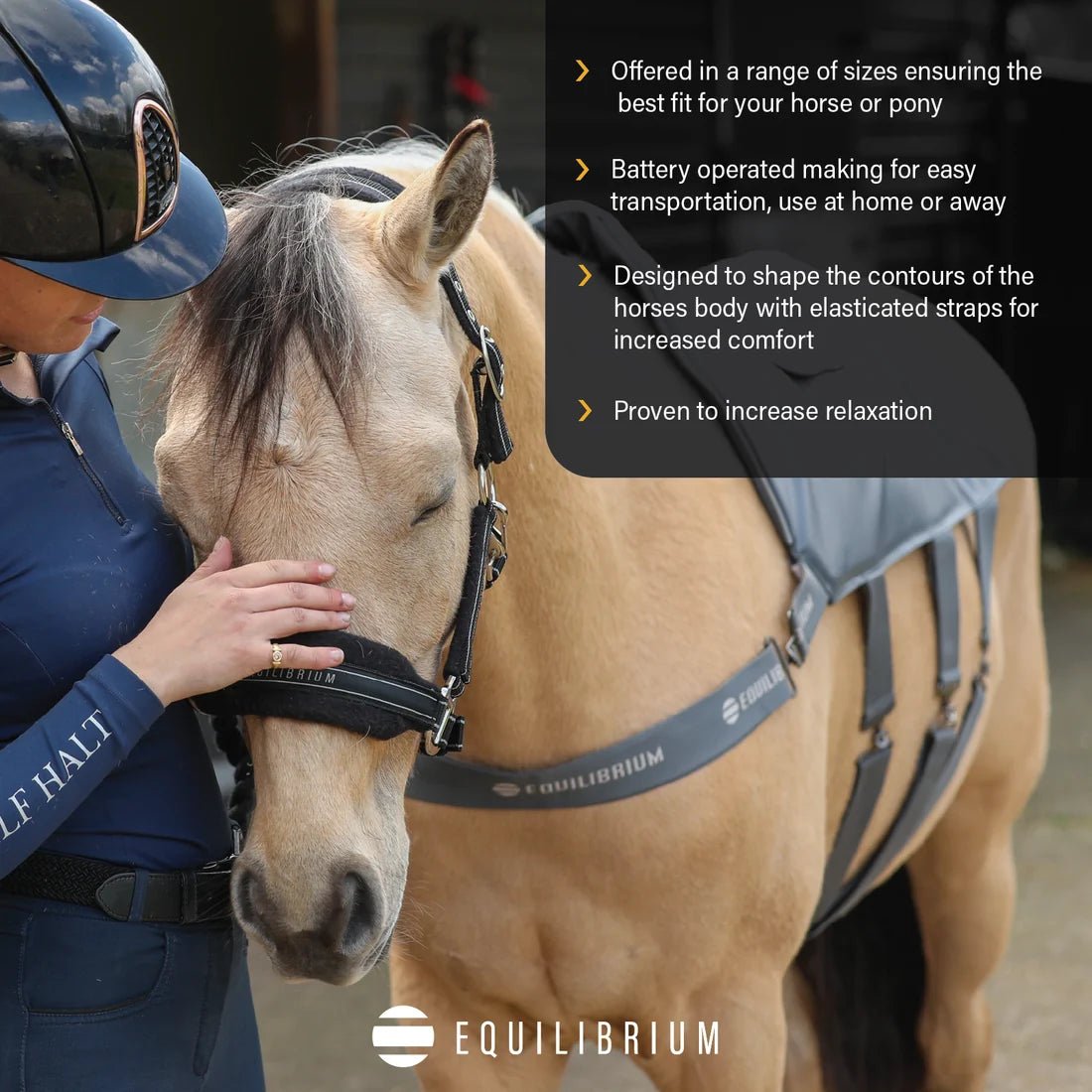 Equilibrium Massage Pad Grey - Aitken's Saddlery