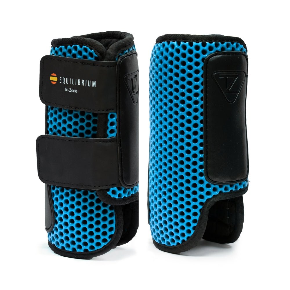 Equilibrium Tri-Zone Impact Sports Boot Azzure Blue - Aitken's Saddlery