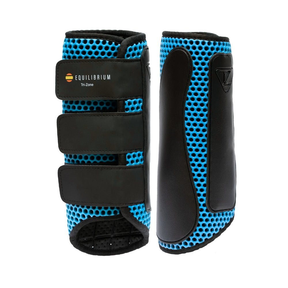 Equilibrium Tri-Zone Impact Sports Boot Azzure Blue - Aitken's Saddlery