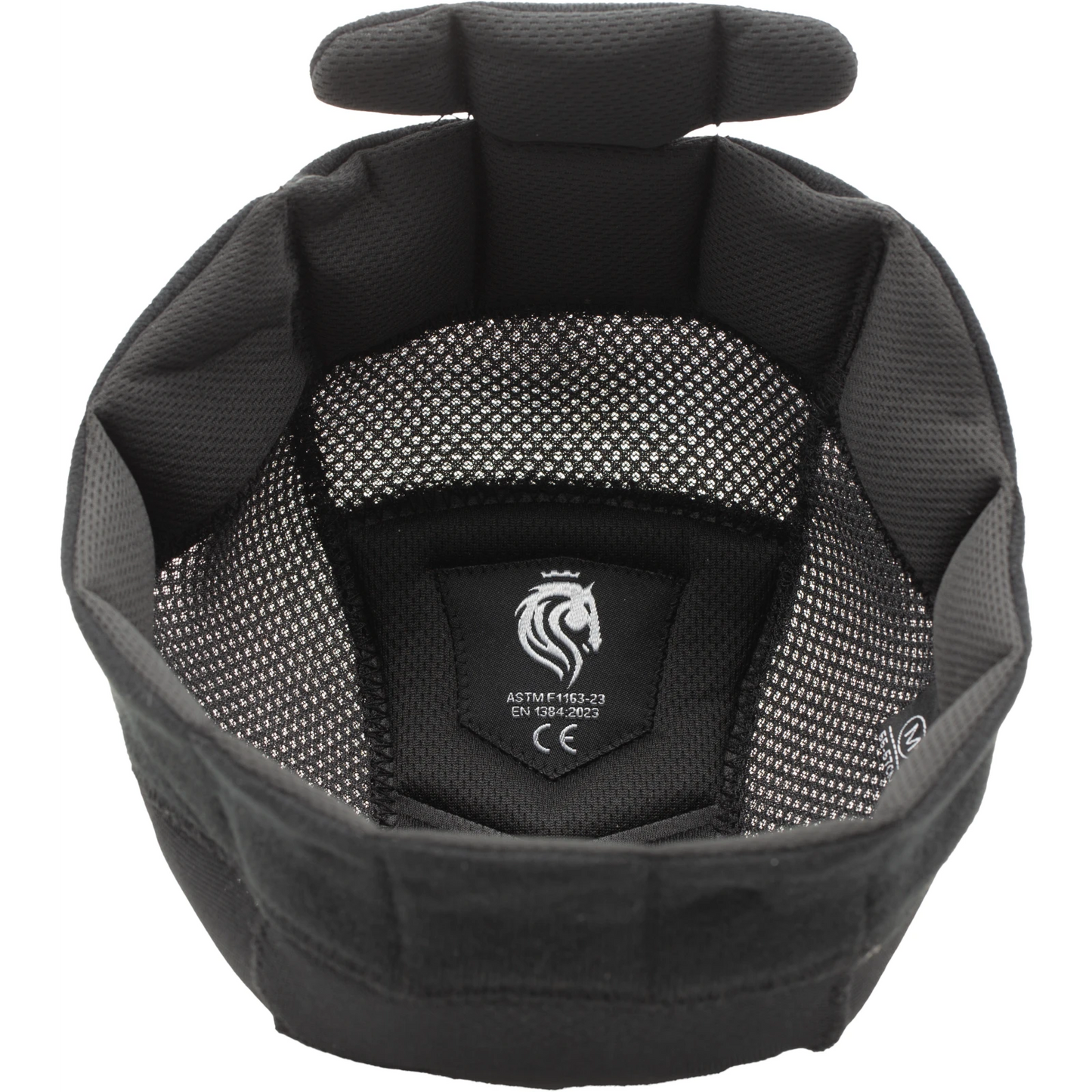 Equinavia Crown Mips Helmet Black with Silver Crystals