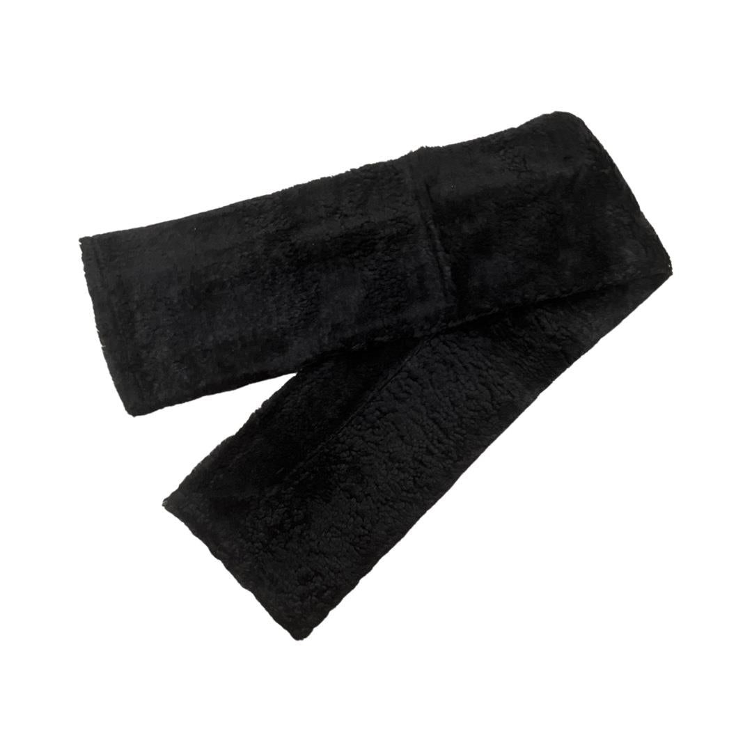 Eureka Fleece Girth Tube Black 1 metre - Aitken's Saddlery