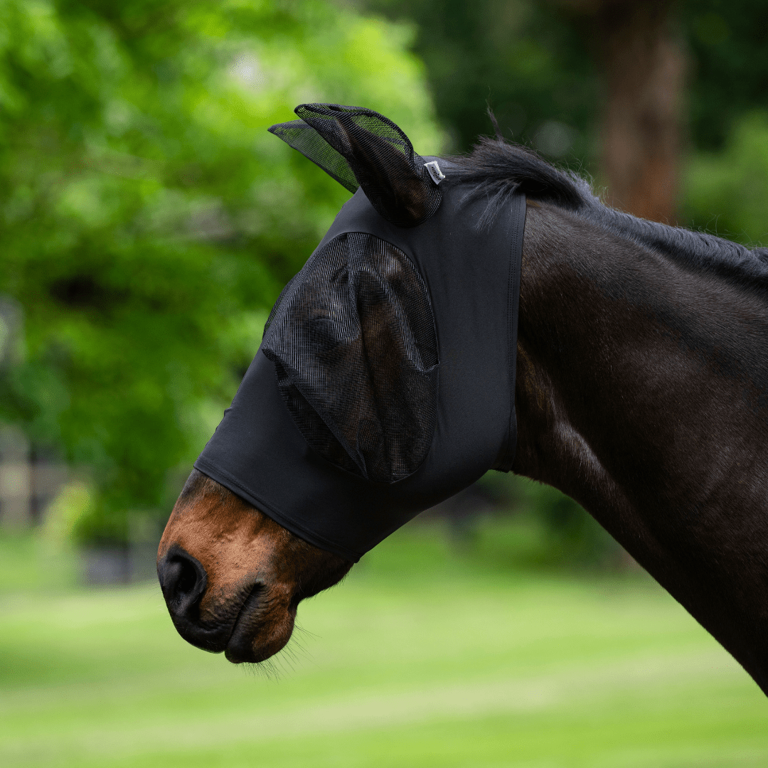 Eureka Stretch Bug Eye Fly Mask - Aitken's Saddlery