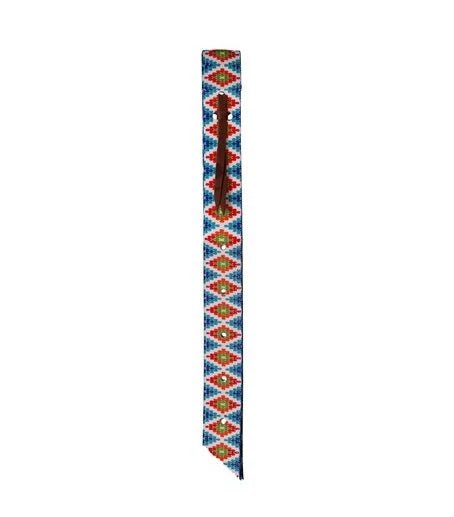 Ezy Ride Billet Strap Nylon Offside Pattern Beaded - Aitken's Saddlery