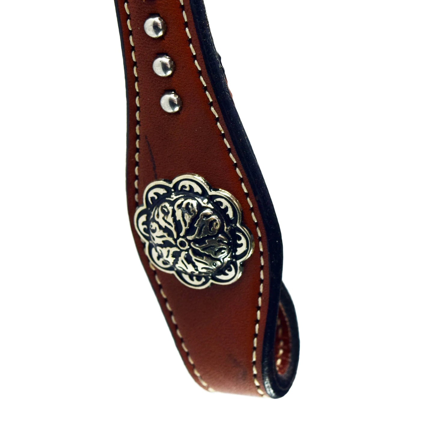 Ezy Ride Bridle Futurity with Dots and Rawhide - Aitken's Saddlery