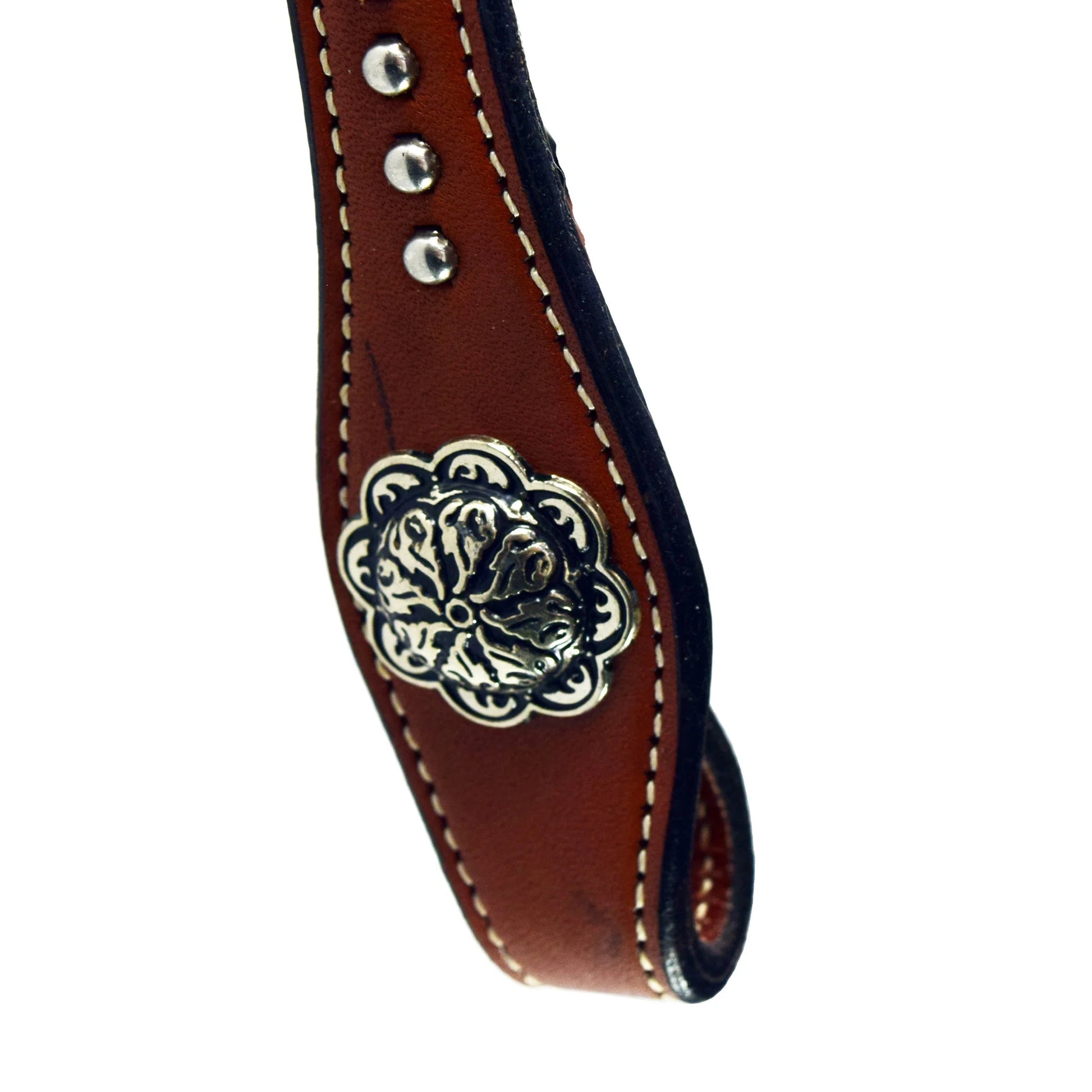 Ezy Ride Bridle Futurity with Dots and Rawhide - Aitken's Saddlery