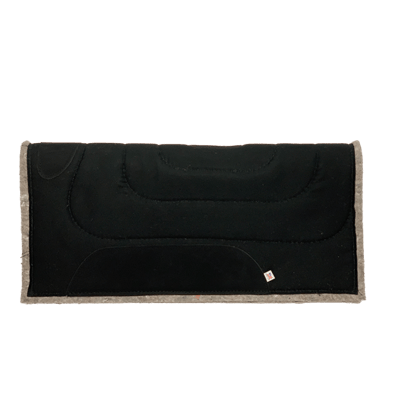 Ezy Ride Canvas Pad Black - Aitken's Saddlery
