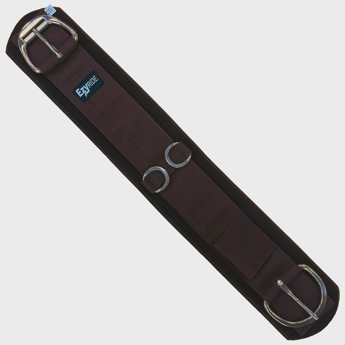 Ezyride Western Neoprene Girth Brown - Aitken's Saddlery
