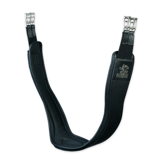 Fairfax RaceX Girth Elastic Black