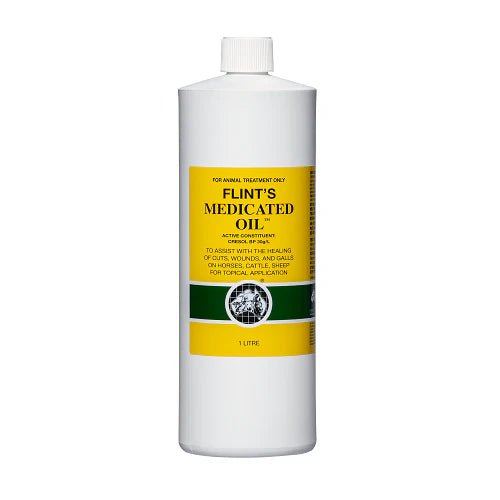 Flints Medicated Oil - Aitken's Saddlery