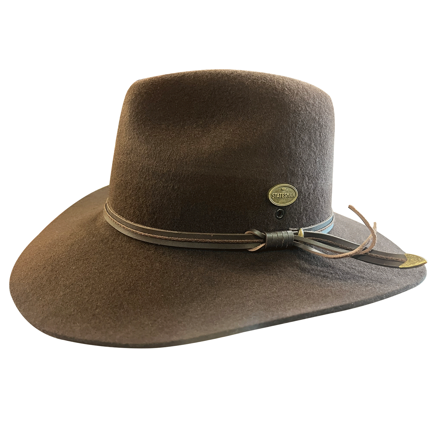 Statesman The Gabba Fur Blend Hat Nutmeg