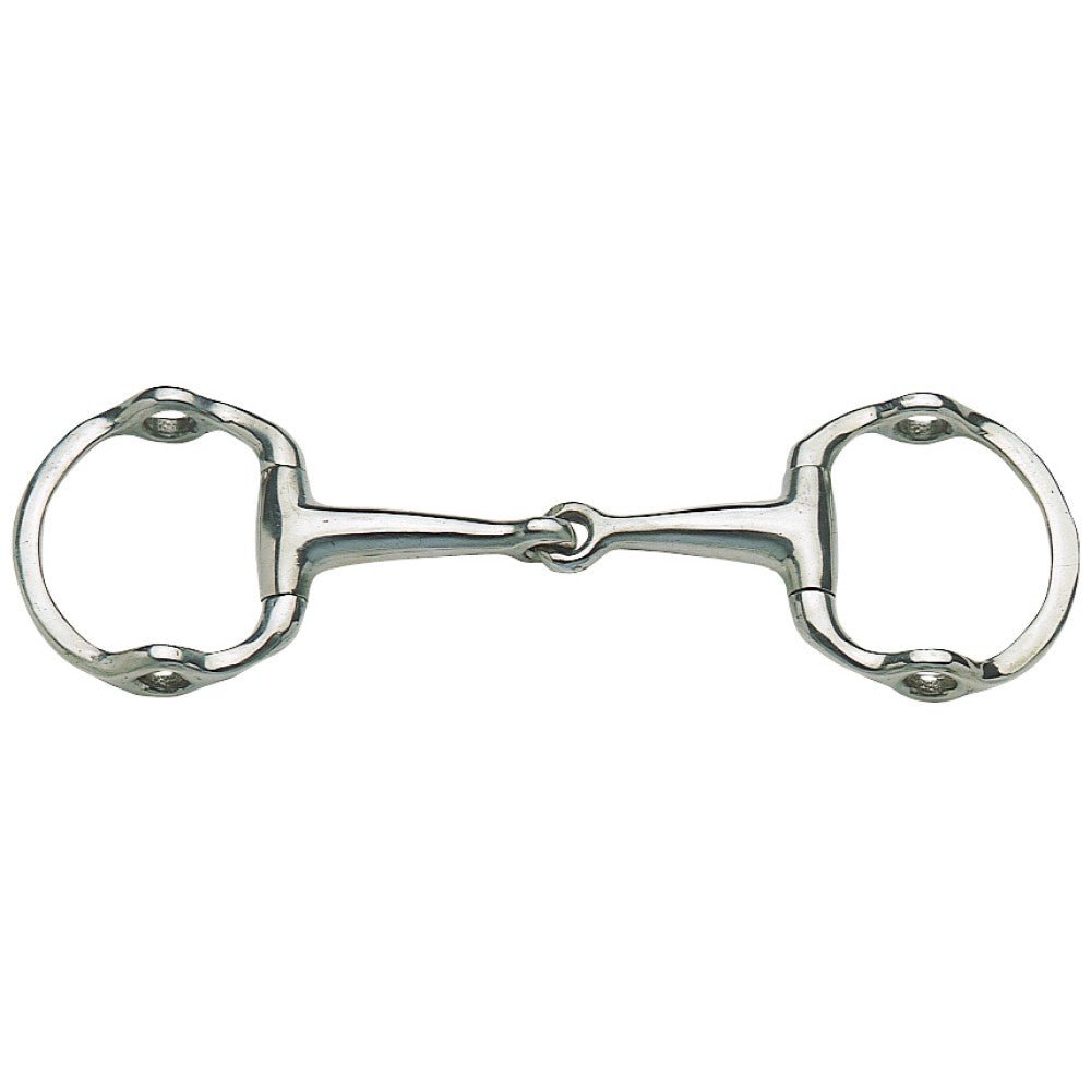 Gag Bit Eggbutt Stainless Steel - Aitken's Saddlery