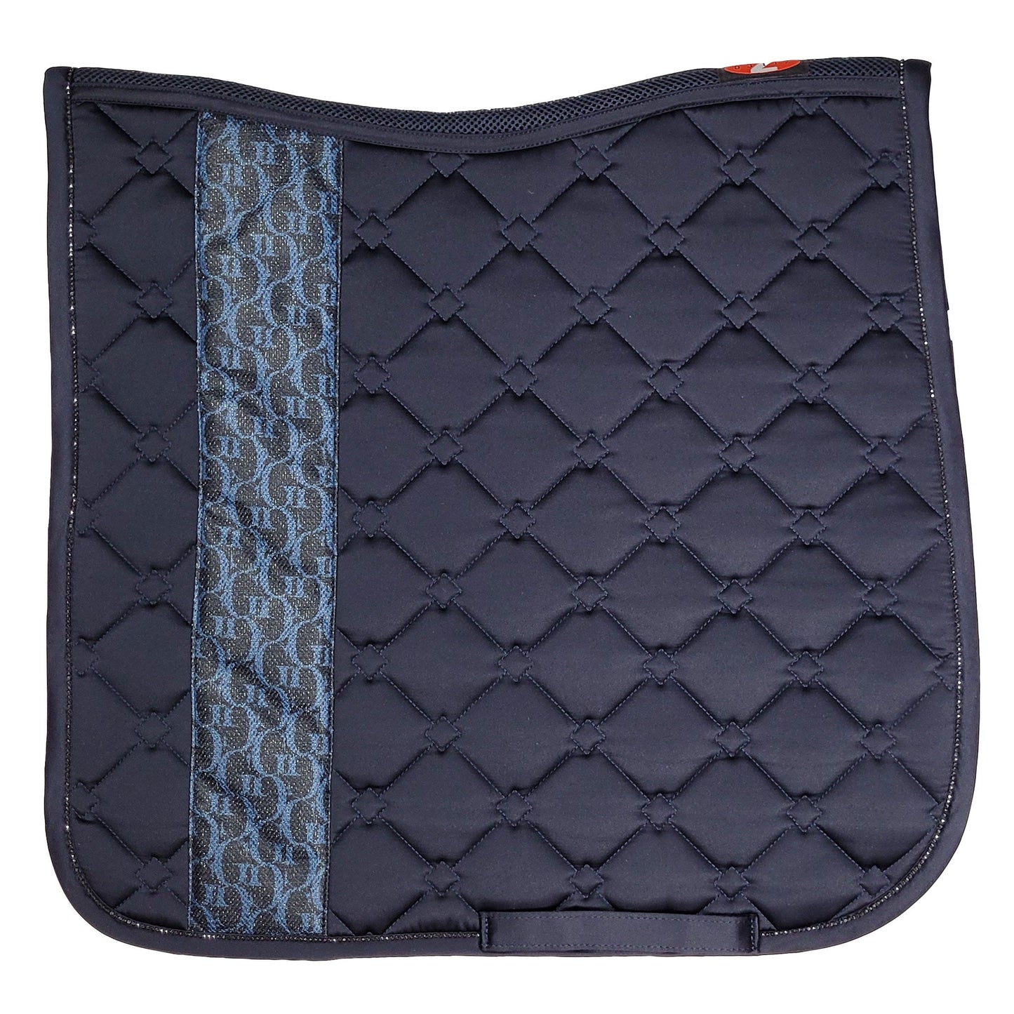 Glamour Dressage Saddlecloth Dark Navy - Aitken's Saddlery
