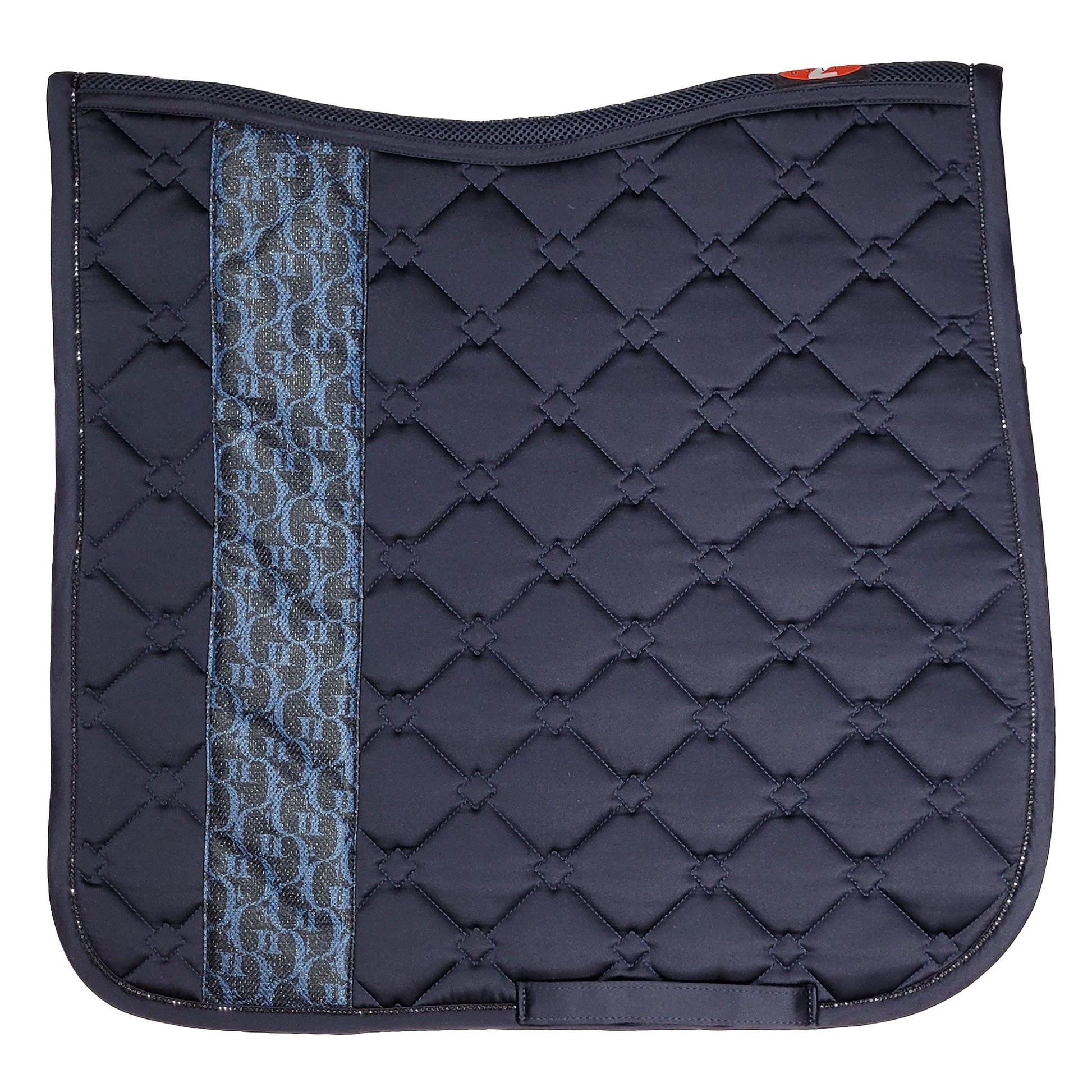 Glamour Dressage Saddlecloth Dark Navy - Aitken's Saddlery