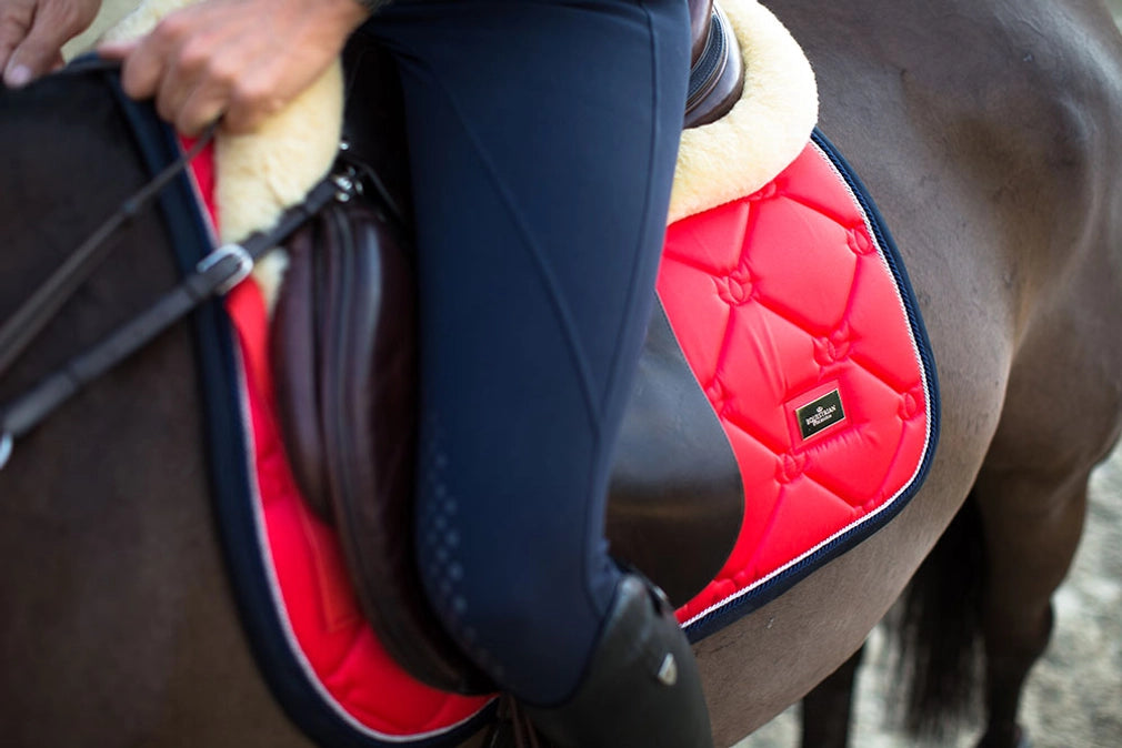 Equestrian Stockholm Jumping Pad Grenadine