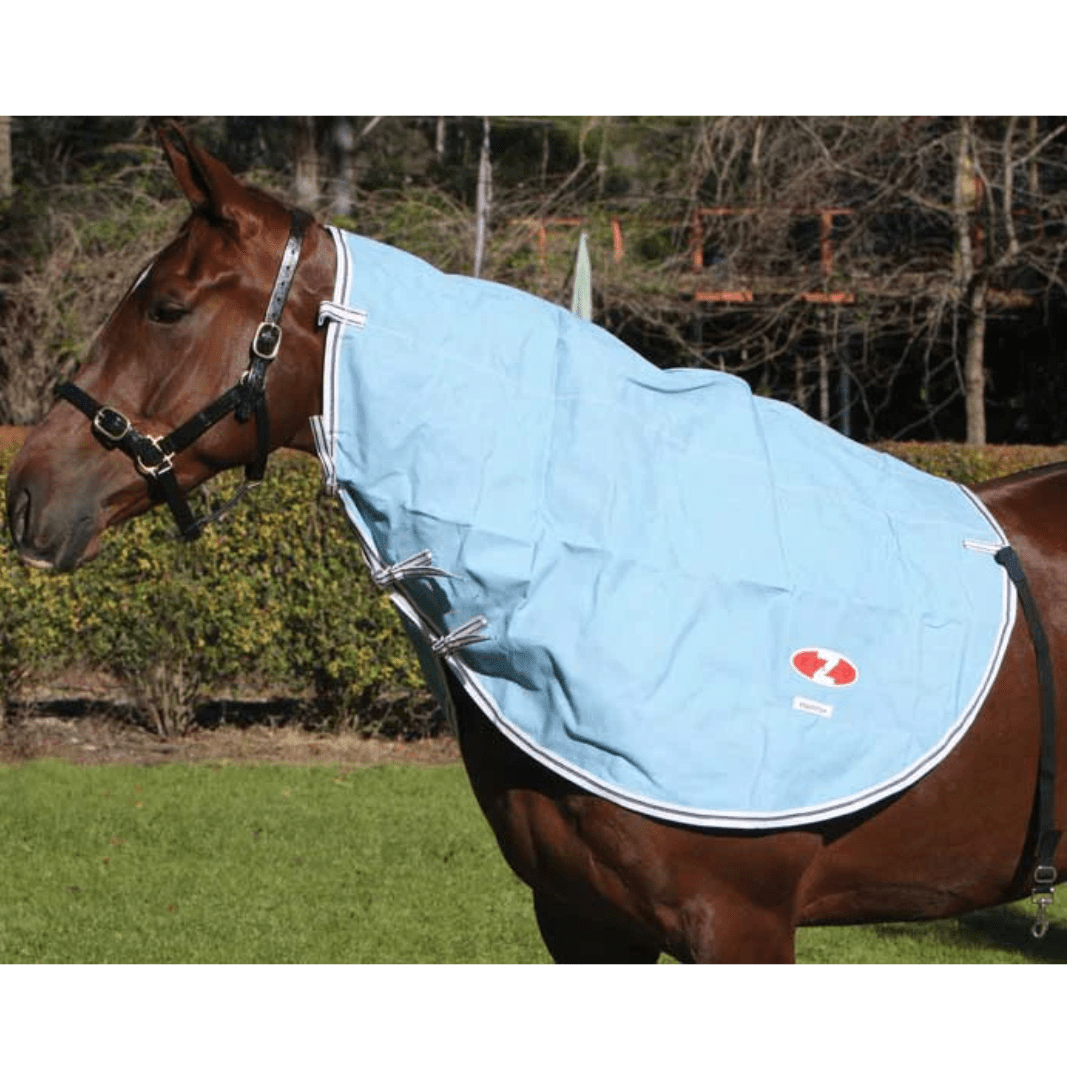 Hamilton Neckrug Proof Canvas Blue - Aitken's Saddlery
