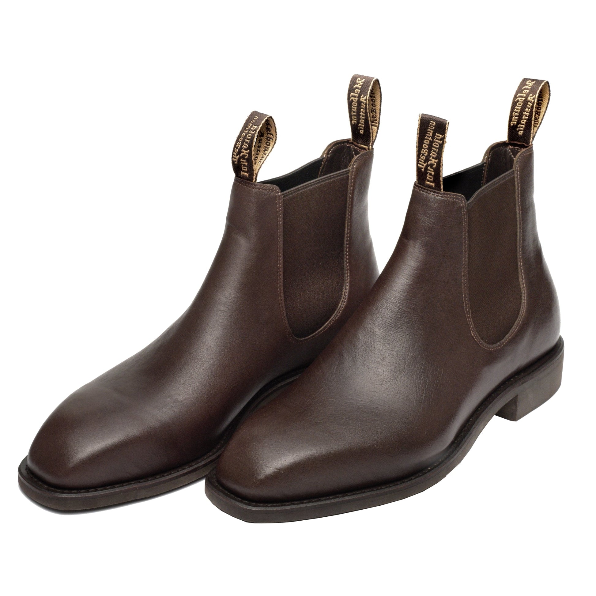 Harold Avon Kangaroo Chocolate Sierra Boots - Aitken's Saddlery
