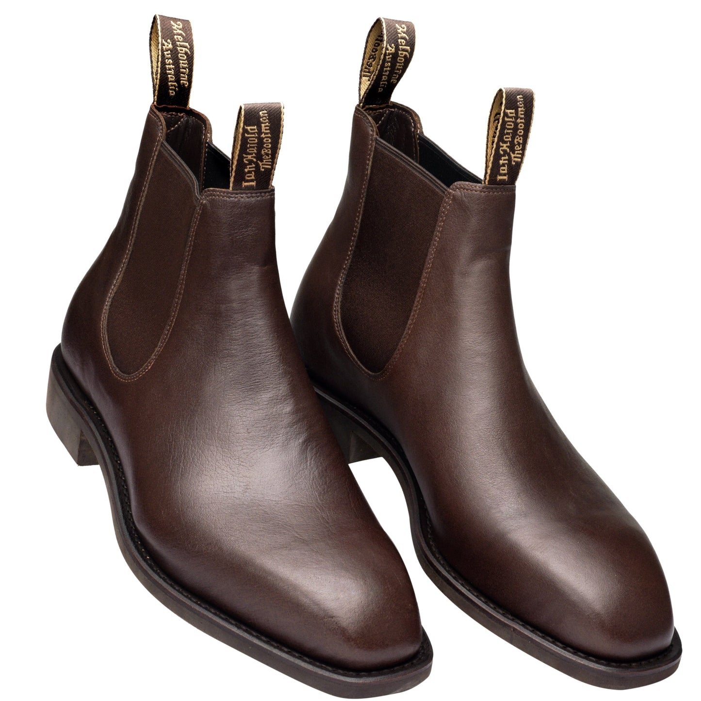 Harold Avon Kangaroo Chocolate Sierra Boots - Aitken's Saddlery