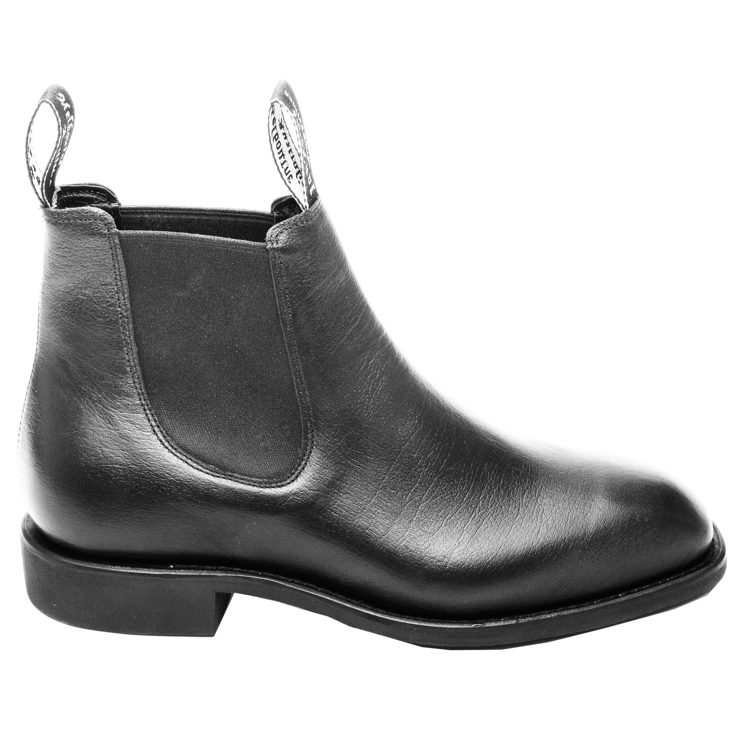 Harold Avon Kangaroo Black Sierra Boots