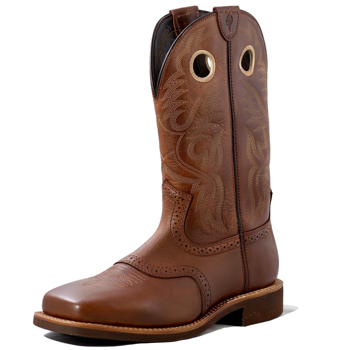 Harold Peel Mens Square Toe Brumby Boots - Aitken's Saddlery