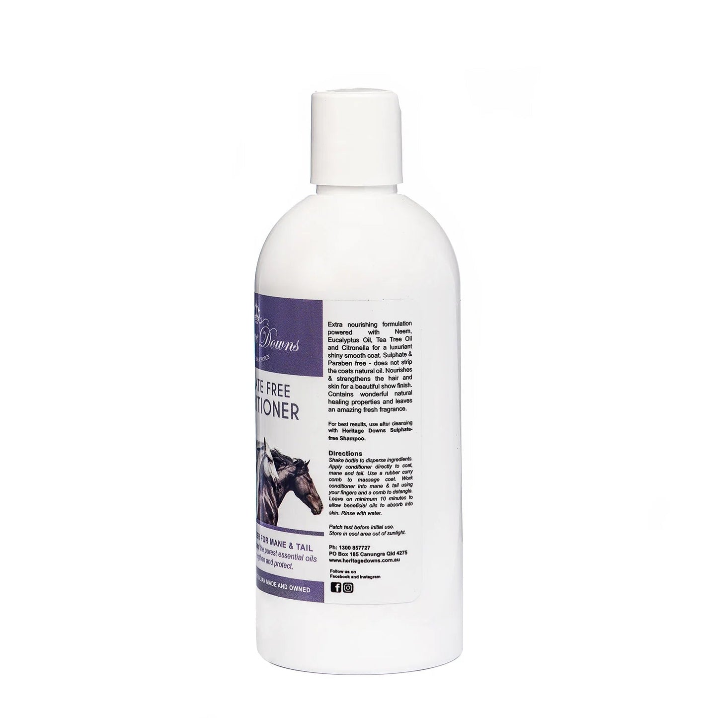 Heritage Downs Sulphate Free Conditioner - Aitken's Saddlery