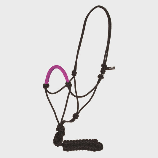 Ezy Ride Solid Nose Rope Halter & Lead