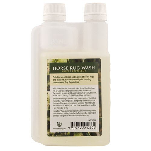 Horsemaster Rug Wash w/ Insect Repellent 250mL - Aitken's Saddlery