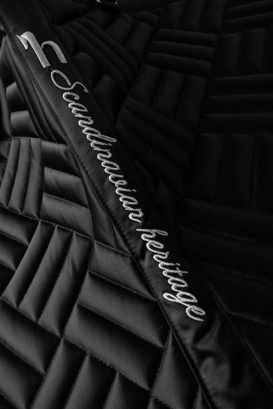 Horze Aachen Dressage Saddle Pad Black - Aitken's Saddlery