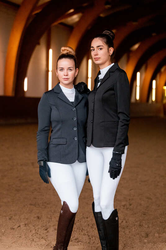 Horze Ada Ladies Show Riding Jacket Black - Aitken's Saddlery