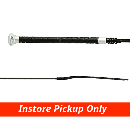Horze Bling Dressage Whip Black - Aitken's Saddlery