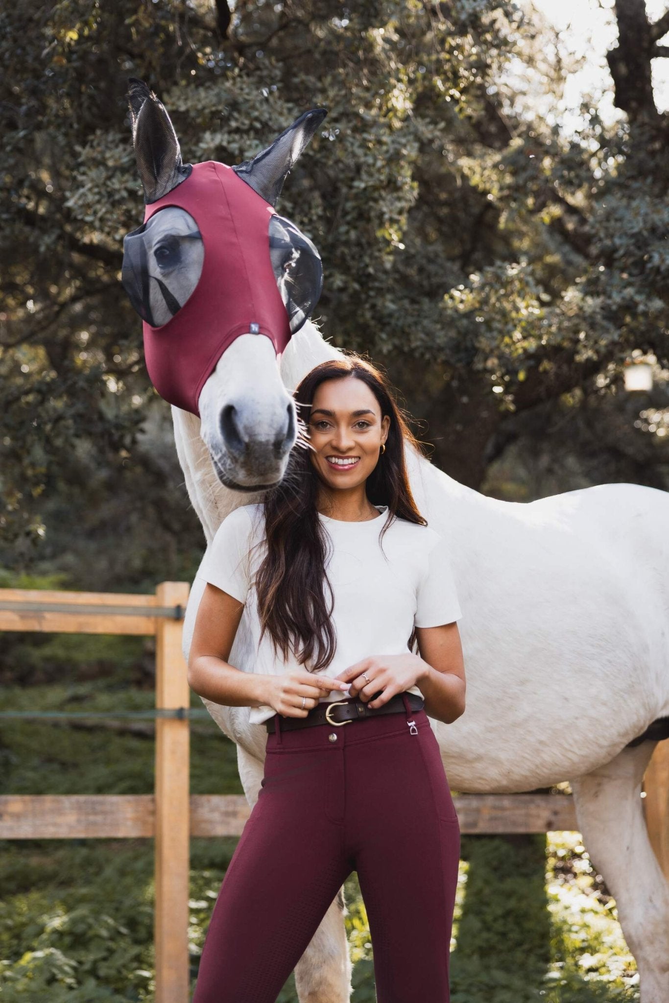 Horze Elastic Pull-on Fly Mask - Aitken's Saddlery