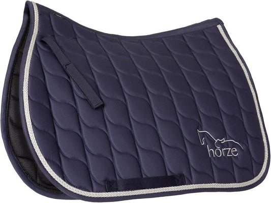 Horze Eternal Gaze DR Saddle Pad Polar Blue - Aitken's Saddlery