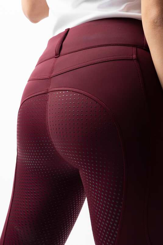 Horze Evelyn Full Grip Ladies Breeches Port Royale - Aitken's Saddlery