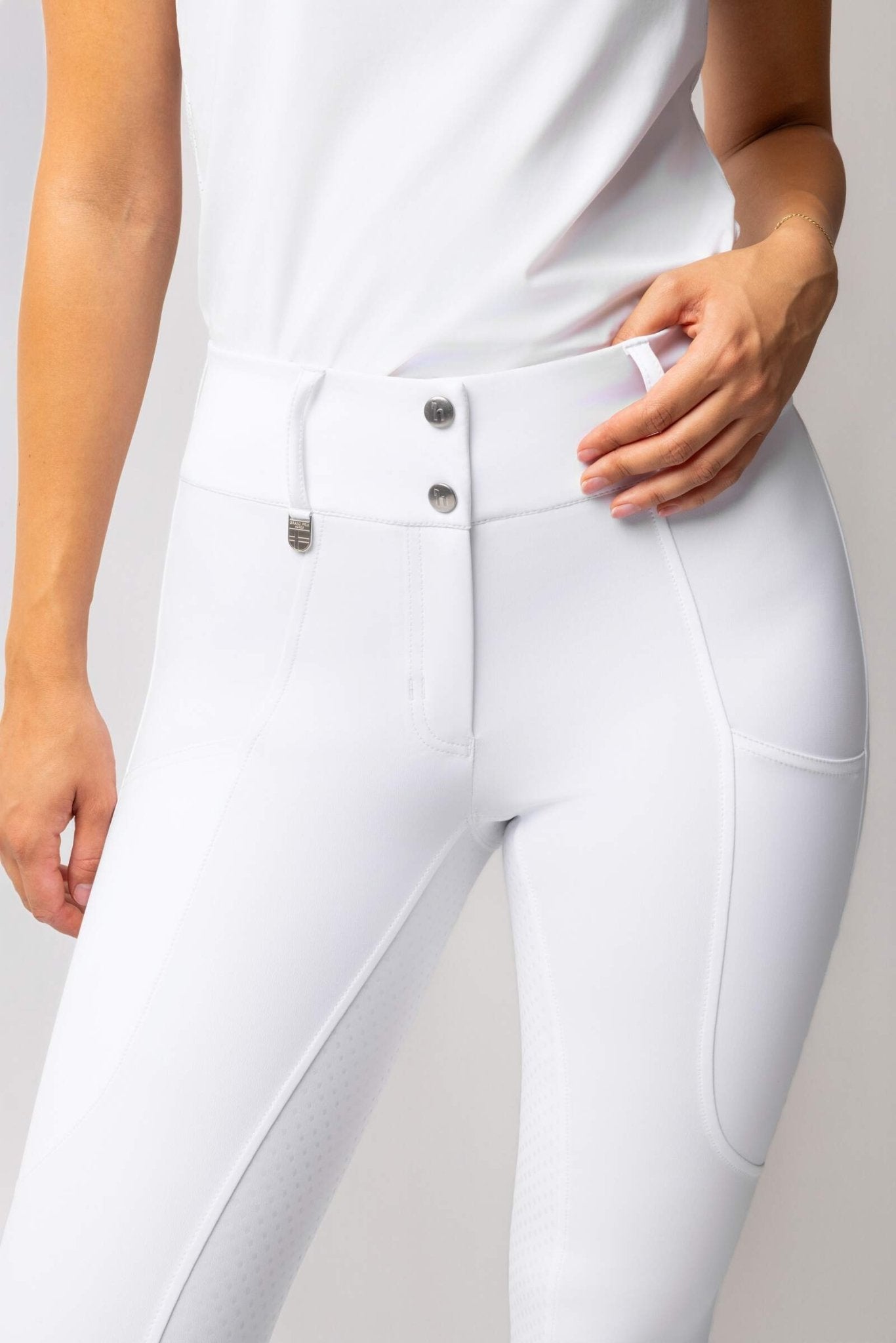 Horze Grand Prix Show Ladies Breeches - Aitken's Saddlery