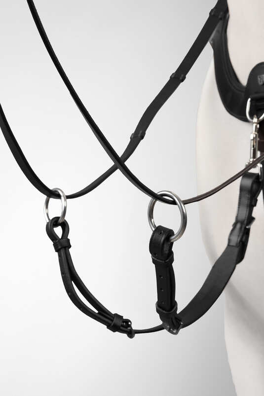 Horze Hampstead Leather Breastplate - Aitken's Saddlery