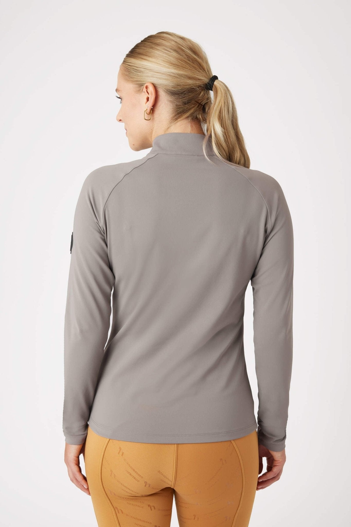Horze Karla Training Shirt Driftwood - Aitken's Saddlery